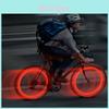 Colorful Mountain Bike Spoke Lights In Red Blue Green Abs Material For Night Riding Safety