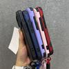 Slide Camera Lens Protection Wrist Strap Cord Case For iPhone 17 11 12 13 14 15 16 Pro Max Plus Shockproof Bumper Armor Cove