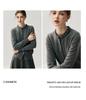Women's Cashmere Round Neck Knit Cardigan - 2026 Autumn/Winter Wool Sweater Coat, Versatile and Fashionable.