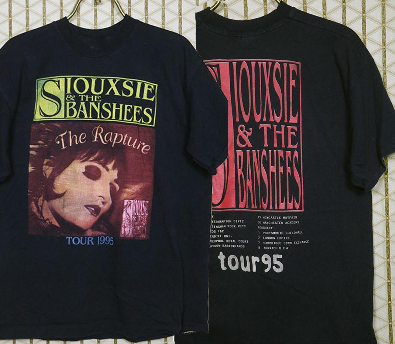 Siouxsie and the Banshees t-shirt vintage rare tee shirt Sioux black tee shir M