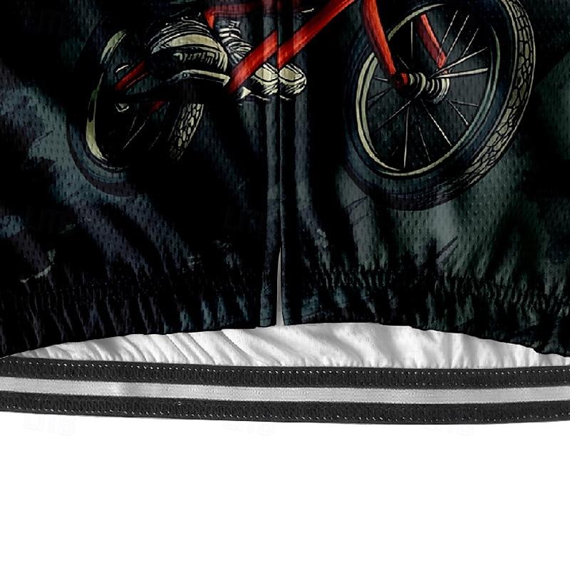 Herren Radtrikot Design Unterschätze nie den alten Hasen Kurzarm Rad-T-Shirt Mountainbike MTB Feuchtigkeitstransportierend Atmungsaktiv Sportbekleidung