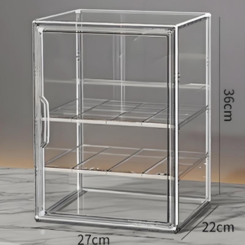 Dustproof Acrylic Display Case Store Dessert Cake Food Pastry Bread Show Rack Blind Box Storage Box Jewelry Sorting Box