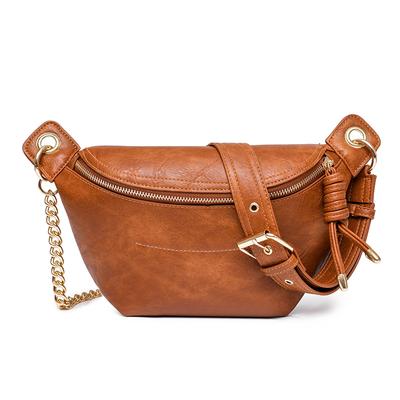Women's Bag, Crossbody Bag, Retro New PU Chest Bag, Chain Bag, Waist Bag, Women's Fashionable Bag
