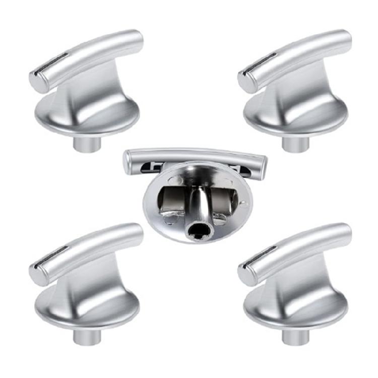 

Набір із 5 точних пластикових ручок для газової плити, проста установка, ручка керування, підходить для більшості плит 1