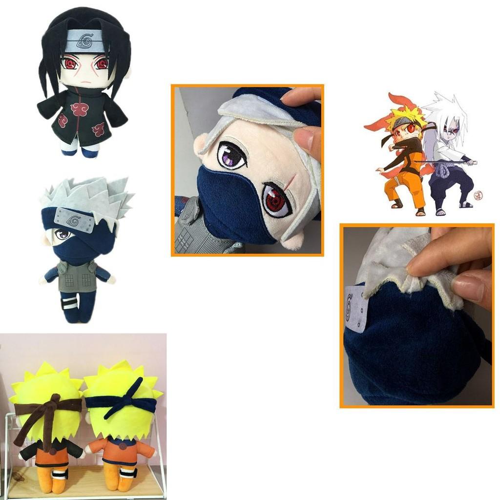 Adorable Naruto Plush Toys Featuring Uzumaki Hatake Kakashi And Uchiha Itachi For Kids