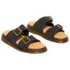 New Dr. Martens Josef Suede Slide Sandals Black E.H. Suede 41082001