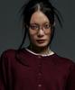 Seupeulingseuteulingseu Classic Horn-Rimmed Glasses Eye Number 5 [Cognac]