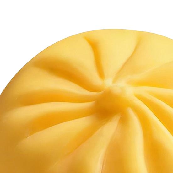 Simulations-Dampfbrötchen-Quetschspielzeug mit Dampfgarer Stress- und Angstlöser Gefülltes Brötchen Sensorisches Spielzeug Weiches TPR Beruhigendes Chinesisches Frühstück Fidget Toy