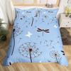Fresh Style  Dandelion 3D Printed Bedding Set Cozy Duvet Cover King Queen Twin Single Size Birthday Gift Boy Kid Bedroom Decor
