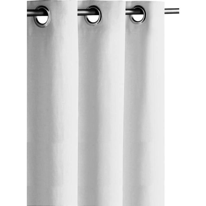 Lot de 2 Rideaux occultants 135x240 cm - Perle