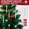 6Pcs LED Flameless Taper Candles Battery Operated Flickering Candles Family Party Holiday Home Christmas Tree Decoration Light