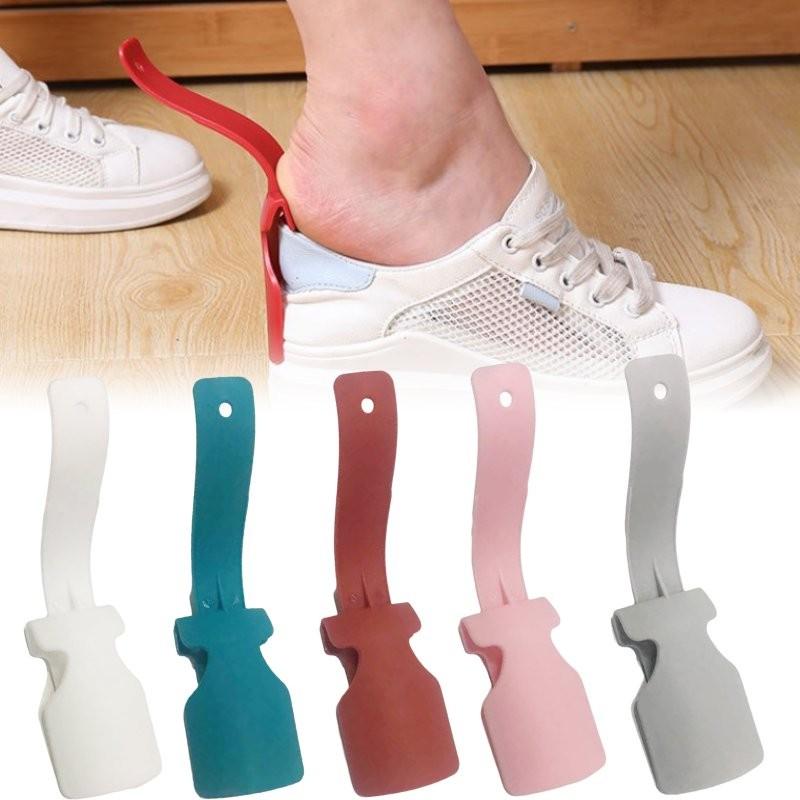 Innovative Lazy Shoe Helper Tool Comfortable Easy Slip-on Boot Puller In Various Colors