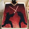 Star Wars2 Flannel Blanket, High Quality Comfortable for All Seasons, Home Decor, Warmth and Comfort