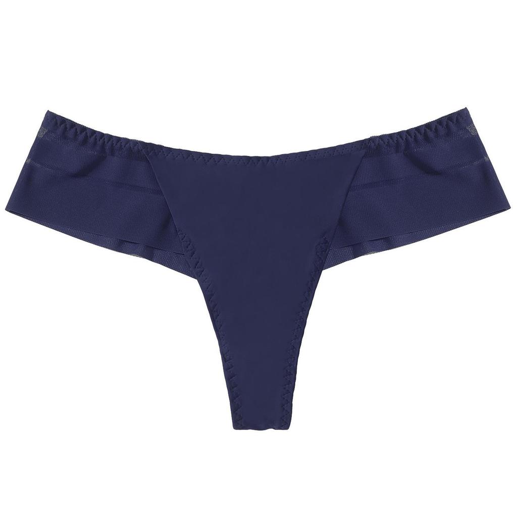 Euramerikanska Sömlösa Isilke Yoga Trosor för Kvinnor: Sexiga, Lågt skurna, Enfärgade Underkläder