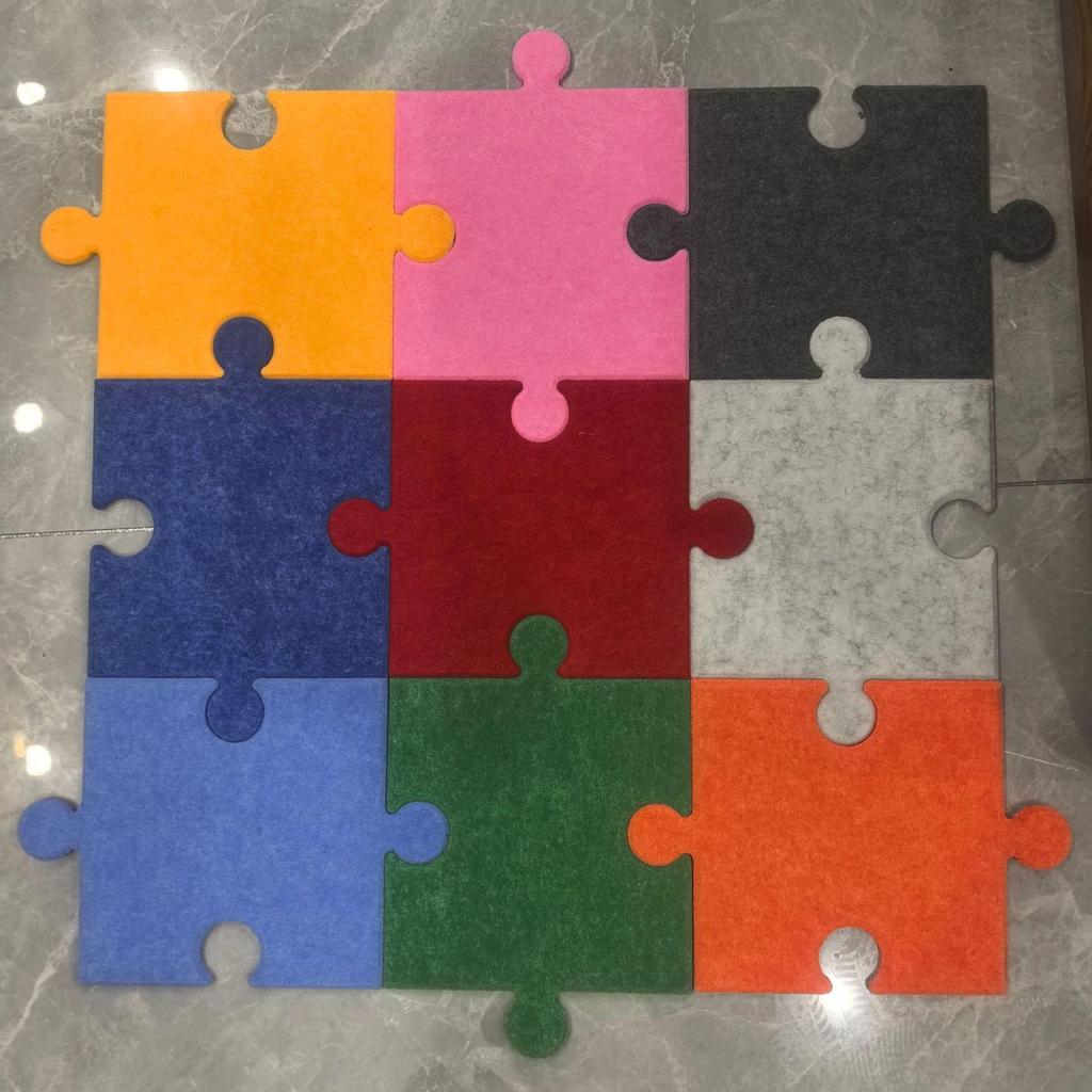 3D Felt Puzzle Wall Decor & Message Board