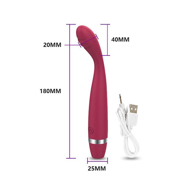 G-Punkt-Dildo-Vibrator für Frauen Klitoris-Stimulator Weiches Silikon Realistische Vibratoren Sexy Spielzeug