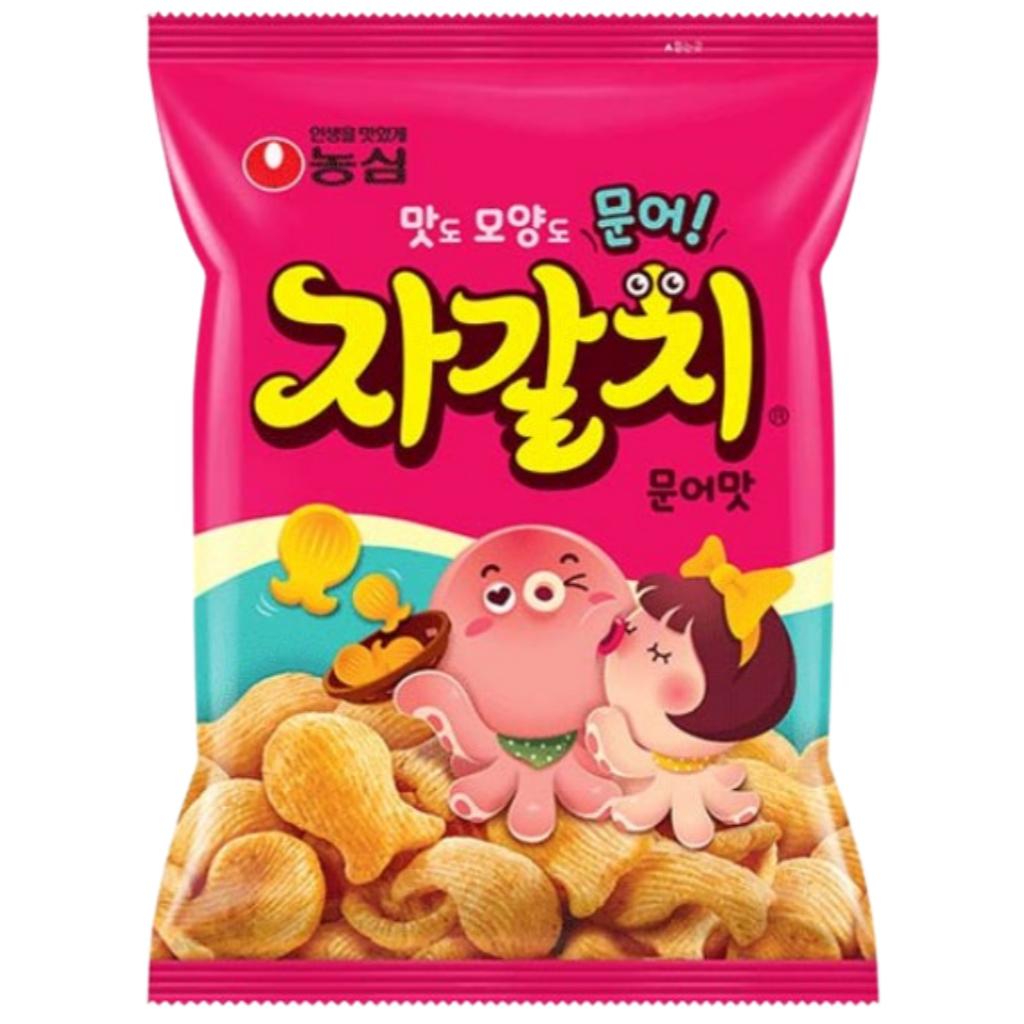 [Nongshim] Jagalchi Snack(Octopus Shaped Snack)