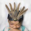 Ethnic Feather Headpiece Handmade Props For Women Men Dancers And Party Enthusiasts Lightweight And Comfortable Headwear