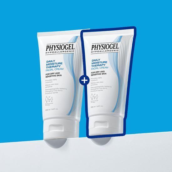 Physiogel DMT Facial Moisturizing Cream 100ml x 2