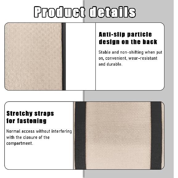 Bling Crown Car Center Console Mats, Anti-Slip And Waterproof Crystal Car Armrest Pad Protector, Universal Rustproof Armrest Decor Cushion For Cars &