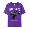 Go Hard Or Go Home Doberunisexn Dog Weightlifting Fitness Gym Casual Unisex Tshirt Wholesale Unique Cotton Unisex Tops Tees
