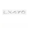 Für Lexus GX LX GX400 GX460 GX470 LX450 LX470 LX570 F SPORT Abzeichen Aufkleber ABS Front Seite Heck Kofferraum Emblem Logo Aufkleber Zierleiste