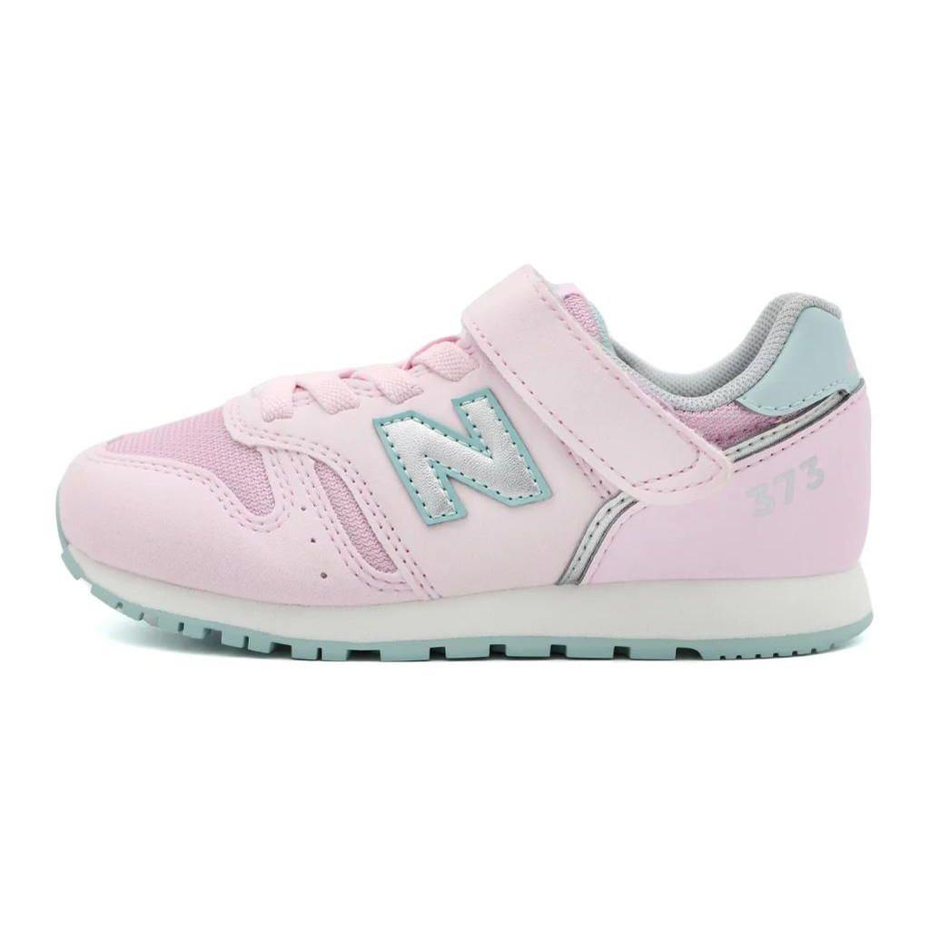 New Balance NB 373 Comfortable Versatile Kids Casual Shoes Kids Sneaker Pink Green YV373AF2