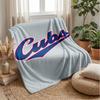 Chicago Cubs Flannel Fleece Blanket Cozy Warm Throw Blanket For Couch Bed Travel All Season Use