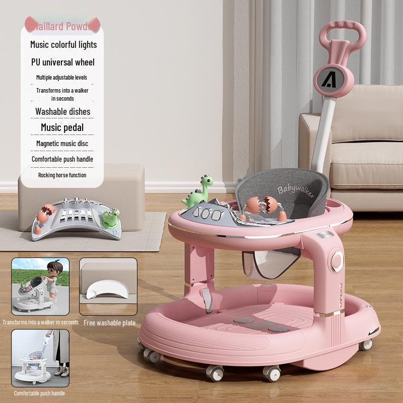 

Многофункциональные детские ходунки: Детская коляска с защитой от опрокидывания для мальчиков и девочек (7-18 месяцев)