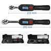 Mini Digital Display Torque Wrench 1/4" 3/8" Professional Adjustable Bike Car Repair Torque Wrench Hand Tools