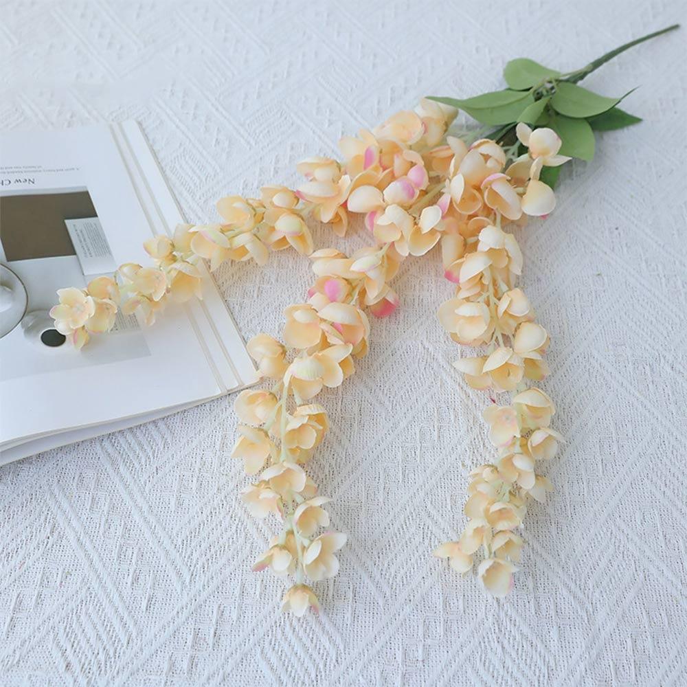 3 Fork Artificial Flower Vine 60cm Long Hanging Rattan Flower  Home Decoration