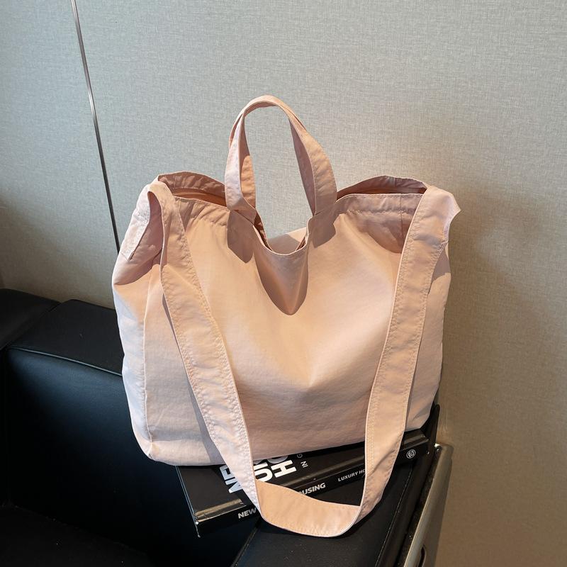 Simple and Lightweight Handheld Cloth Bag Bag Women's New Casual Tote Bag Large-capacity Shoulder Messenger Bag