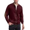 Available: Men's 2025 Autumn/Winter Casual Color Block Zipper Cardigan Sweatshirt, European American Style Workwear.