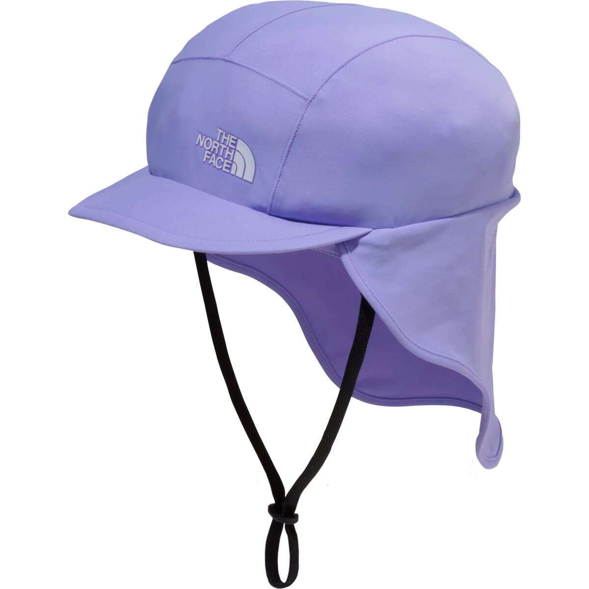 

The North Face Солнцезащитная унисекс рашгард с УФ-защитой, съемной манишкой, размер M, кепка, защита, ремешок, лавандовый,