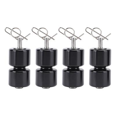 4 Stück Anhänger Heckklappenheber Rollen Kit Erhöhte Sicherheit Aluminiumlegierung GMNR925 Anhänger Hebehilfe Rolle für Gorilla