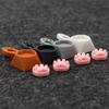10/20PCS Cute Silicone Cats Claw Keycaps for Mechanical Keyboards Soft Design DIY Keys Caps Customizable Keyboards Accessories