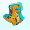 Wooden Stacking Animal Dinosaurs Building Blocks Toys Kids Educational Balance Toys Parent-child Interactive Tabletop Game