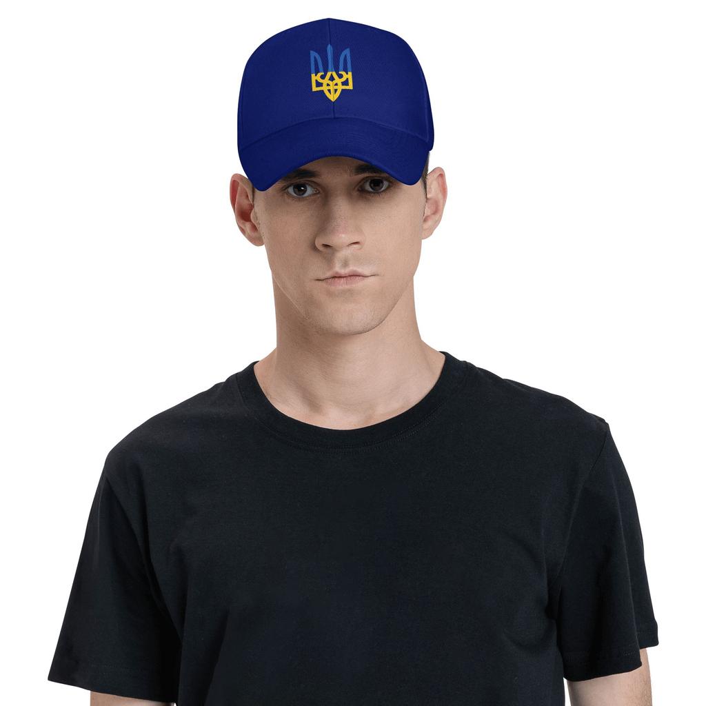 Baseball Fishing Hiking Men Neutral Gender Women Men For Summer Hat Trucker School Old Vintage Fitted Cap Baseball Emblem Ukrainian Caps