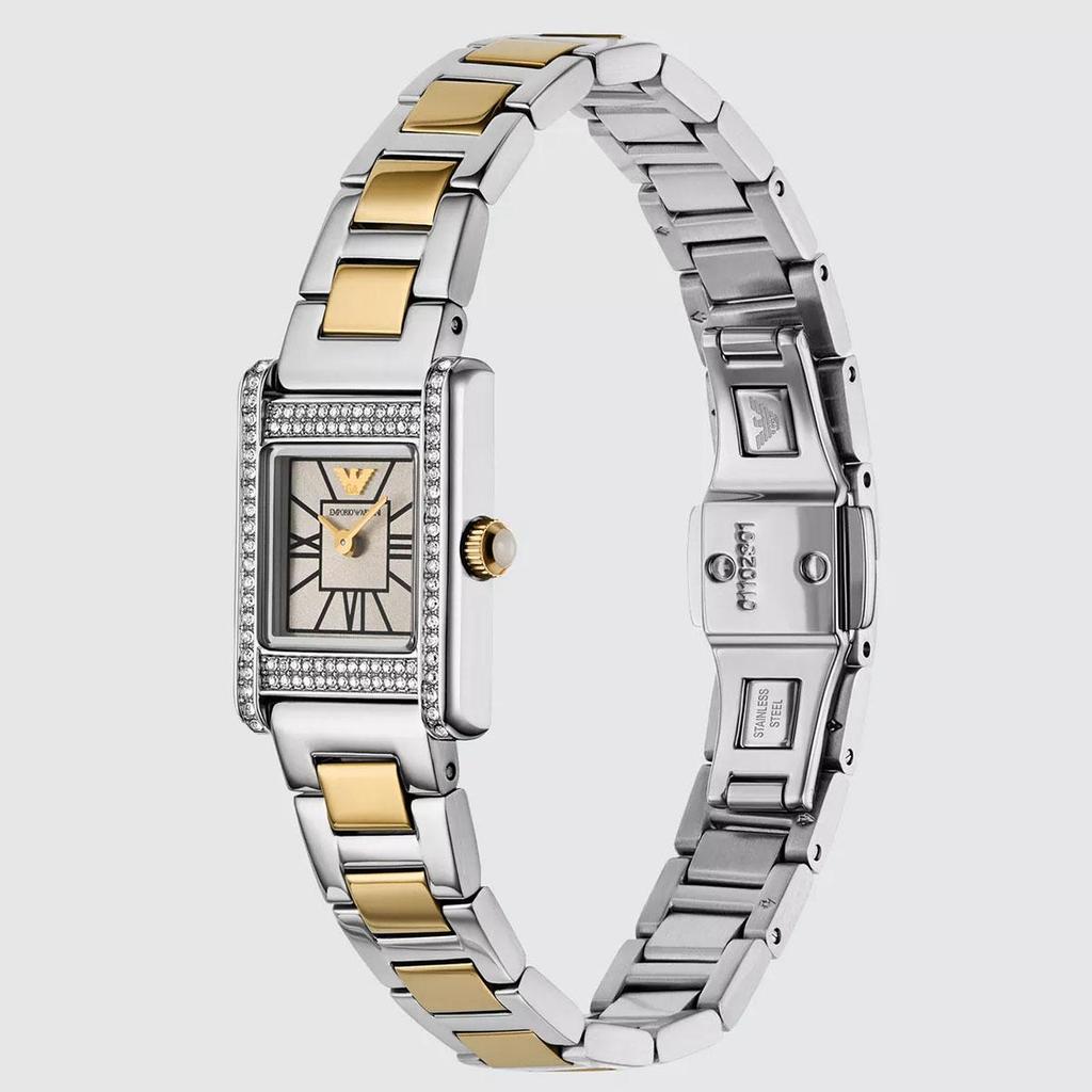 Emporio Armani AR11704 Two-Hand Gold-Tone Ladies Watch