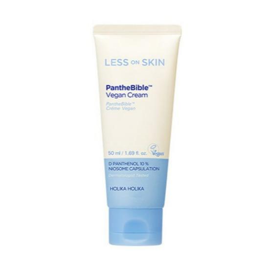 HOLIKA HOLIKA Less On Skin PantheBible Vegan Cream Soothing Barrier Repair Moisturizer 50ml