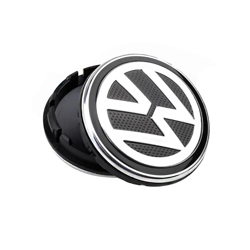 Hub Caps Accessories 4pc 56mm 60mm Car Wheel Center Hub Cap Badge Rim Cover Emblem For Volkswagen VW Polo Tiguan Golf Jetta Beet