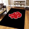 Naruto Teppich für Wohnzimmer Schlafzimmer Zuhause Sofadekoration, rutschfeste Bodenmatte für Kinder zum Spielen