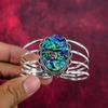 Abalone Shell Bangle 925 Solid Sterling Silver Jewelry, Handmade Gemstone Bangle Jewelry, For Wedding Gift