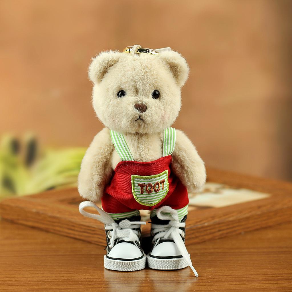Cute Bear Plush Toy With Jointed Limbs For Kids And Collectors
