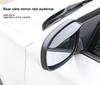 2Pcs/Set Car Rearview Mirror Rain-proof Glass, Reverse Mirror, Mirror, Reverse Mirror, Rain Shield, General-purpose Rain Eyebrow