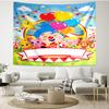 Plim Plim Print Tapestry - Portable Wall Decor Cloth, for Home, Dorm, Travel, Bedroom, Living Room - Ideal Birthday Housewarming Gift