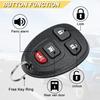 Key Fob Replacement for 2007-2024 Chevrolet Express Van & GMC Savana Car Keyless Entry Remote Control, OUC60270 OUC60221, 4 Btn