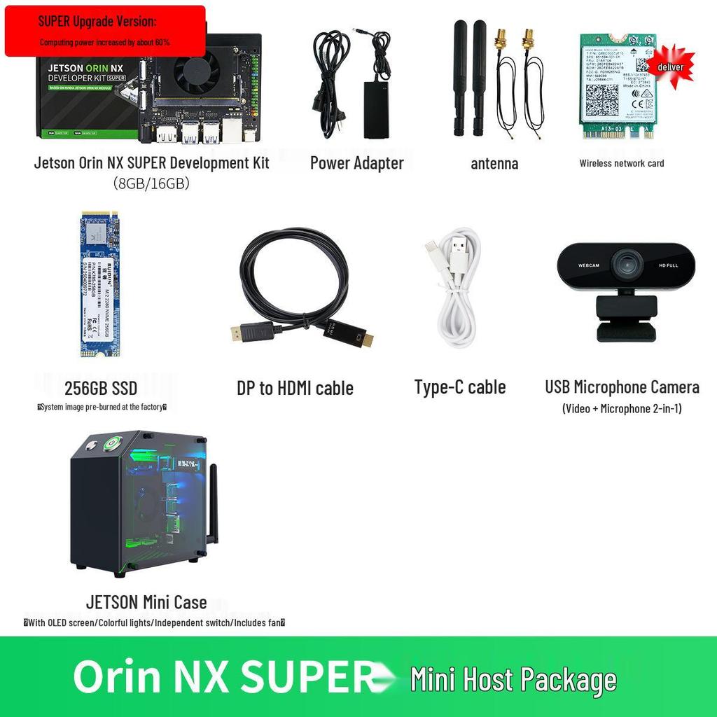 Jetson Orin NX AI Vision Development Kit with ROS Core