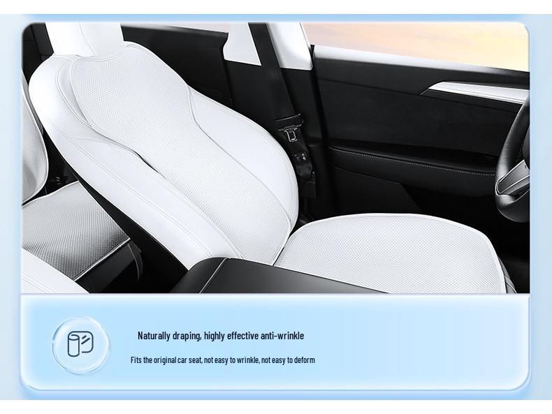 Ventilated Seat Covers for Tesla Model Y/3 - Summer Car Seat Modification Accessories.