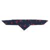 Pet Bibs Soft Machine Washable Cherry Print Triangular Cotton Dog Bib Scarf for Birthday Party